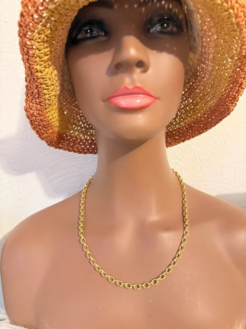 Sorrelli Chunky Rolo Link Chain Necklace‎